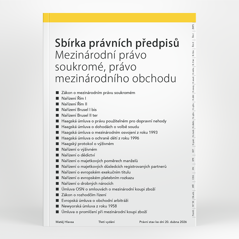 Mezinárodní právo soukromé, právo mezinárodního obchodu