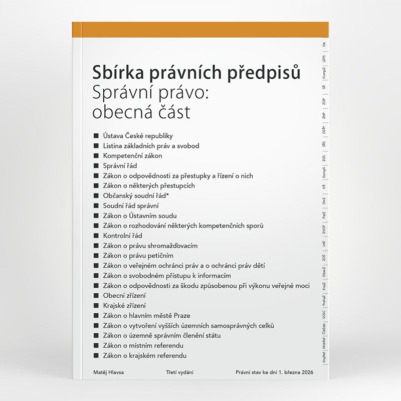Správní právo: obecná část