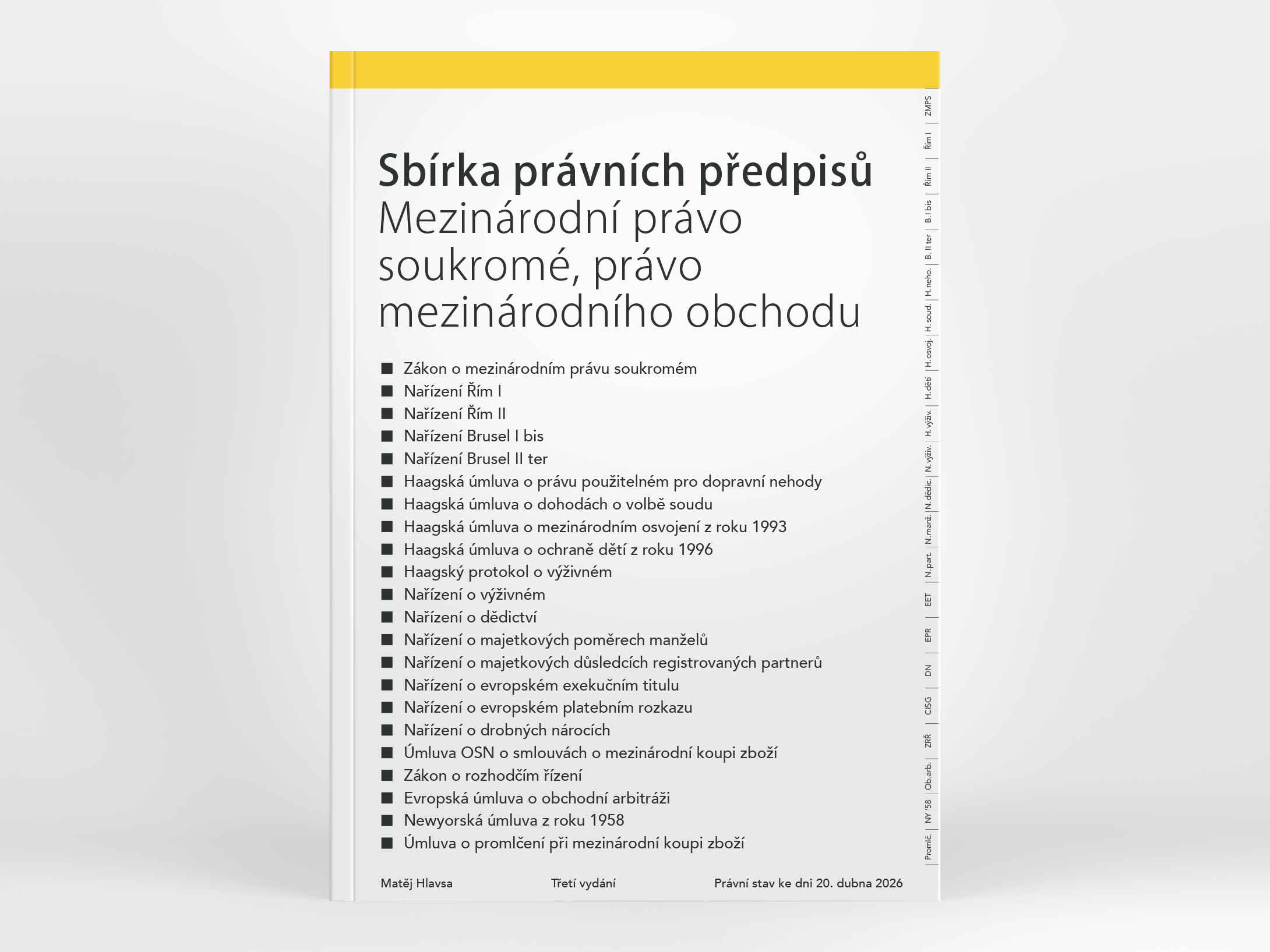 Mezinárodní právo soukromé, právo mezinárodního obchodu
