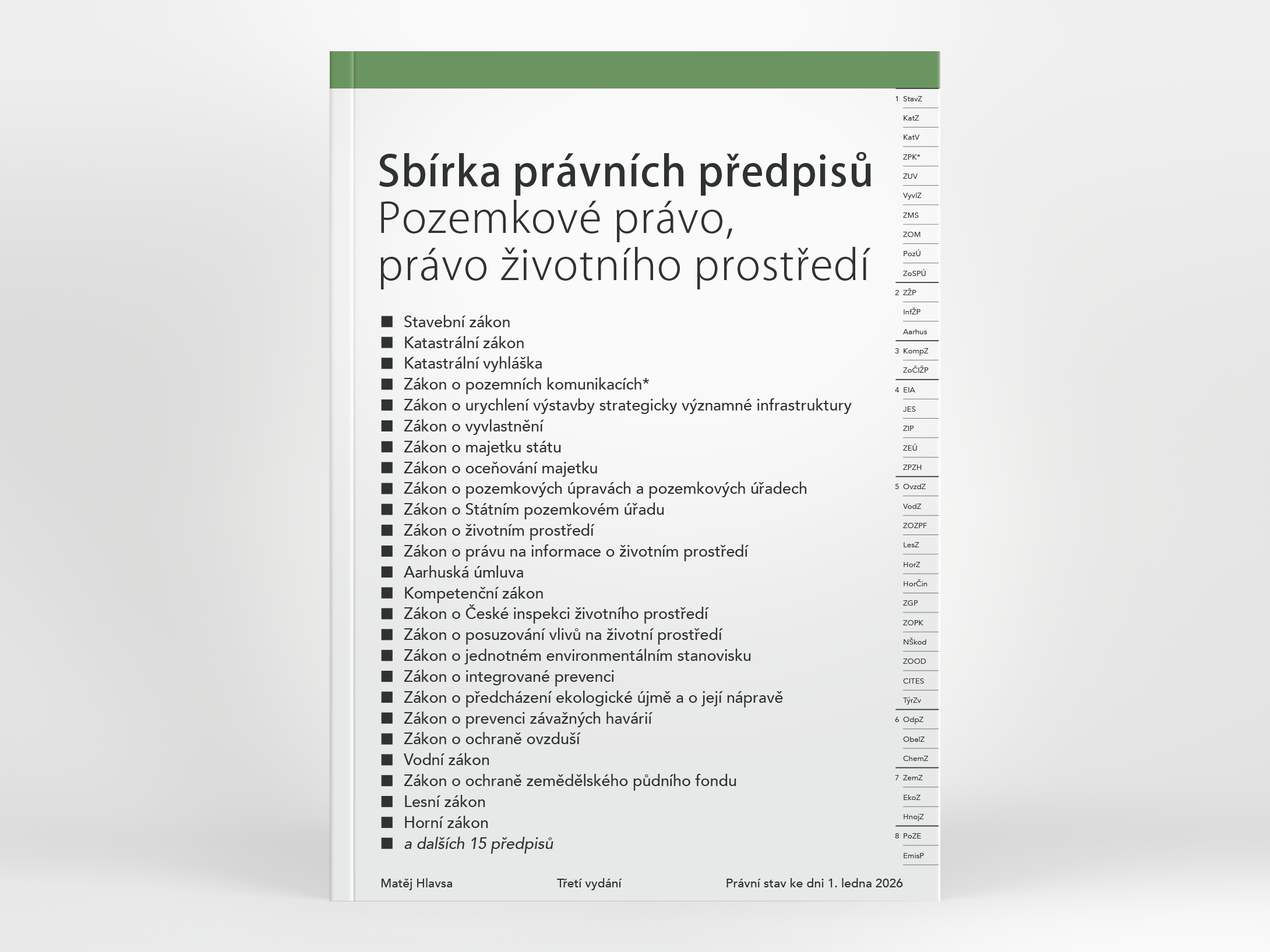 Pozemkové právo, právo životního prostředí